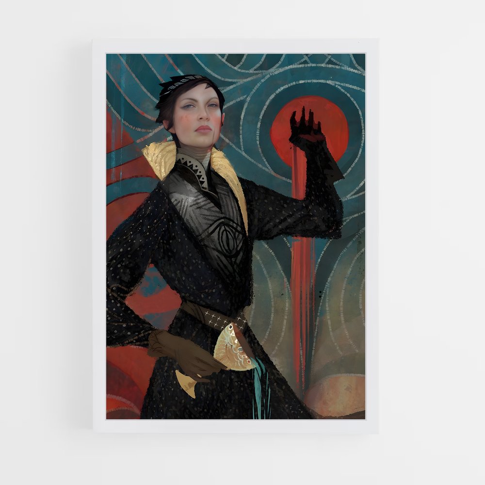 Poster L'Élégance du Dragon – affiche Dragon age (vue 3)